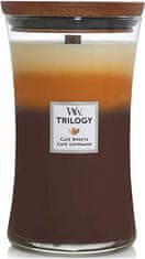 Woodwick Dišeča vaza za sveče Trilogy Cafe Sladkarije 609,5 g
