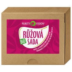 Purity Vision Kozmetični bio roza set