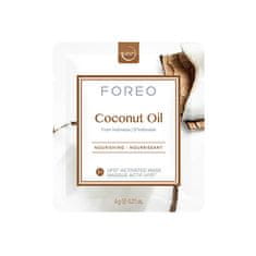 Foreo Hranilna maska Coconut Oil ( Nourish ing Mask) 6 x 6 g