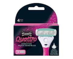 Wilkinson Sword Rezervna glava Wilkinson Quattro za ženske 3 kos