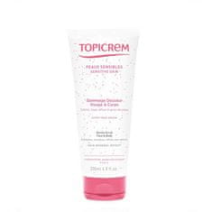 Topicrem Nežen piling telesa za občutljivo kožo (Gentle Scrub) 200 ml