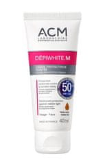 ACM Obarvana zaščitna krema SPF 50+ Dépiwhite M (Tinted Protective Cream) 40 ml