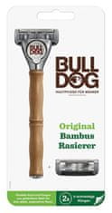 Bulldog Original Bamboo brivnik + 2 rezervni glavi