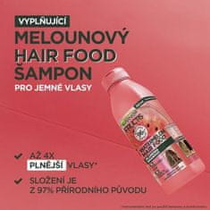 Nežen šampon za volumen Fructis Hair Food (Watermelon Plumping Shampoo) 350 ml