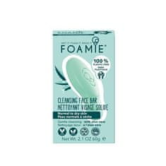 Foamie Pleťová péče za normalno do suho kožo Aloe You Vera Much ( Clean sing Face Bar) 60 g