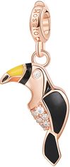 Rosato Bronasti obesek s cirkoni Toucan Storie RZ044