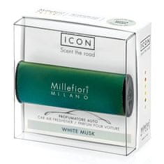 Millefiori Milano Avto dišave Icon Classic White mošus 47 g