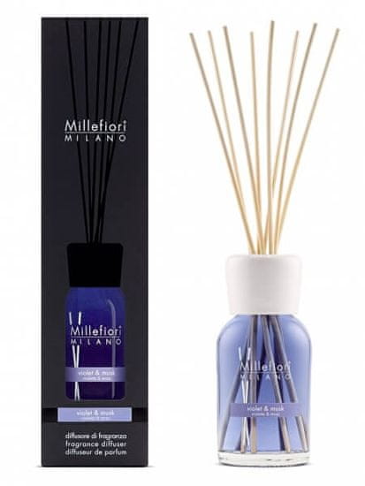 Millefiori Milano Aroma difuzor Natura Violet & Musk 250 ml