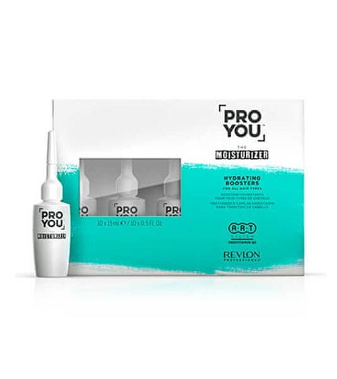 Revlon Professional ( Hydrating Boosters) Pro You The Moisturizer ( Hydrating Boosters) 10 x 15 ml