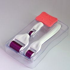 (White 4-in-1 Micro-needle Roller Set) nego obraza in telesa