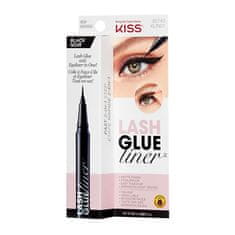 KISS Lepilo za trepalnice z eyelinerjem Lash Glue Liner Black 0,7 ml