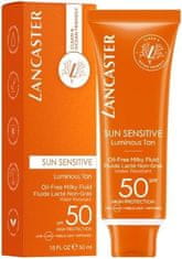 Lancaster Zaščitna tekočina SPF 50 Sun Sensi tiv e (Oil-free Milky Fluid) 50 ml