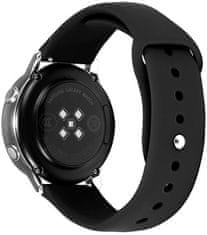 4wrist Silicone strap for Samsung Galaxy Watch 6/5/4 - Black