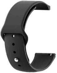 4wrist Silicone strap for Samsung Galaxy Watch 6/5/4 - Black