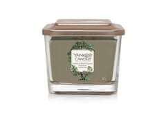 Yankee Candle Aromatična sveča srednje kvadratne velikosti Vetiver & Black Cypress 347 g