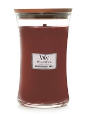 Woodwick Vaza z dišečimi svečami velika dimljeni oreh in javor 609,5 g