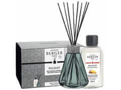 Maison Berger Paris Darilni set aroma difuzor Pyramide vintage zelena + polnilo Pomaranča in cimet 200 ml