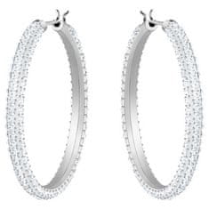 Swarovski Svetleči okrogli uhani Stone 5389432