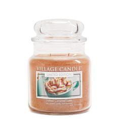 Village Candle Dišeča sveča v kozarcu Salted Caramel Latté 389 g