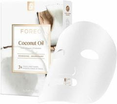 Foreo Hranilna maska za dehidrirano kožo s Coconut Oil ( Nourish ing Sheet Mask) 3 x 20 g