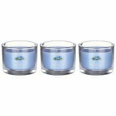 Yankee Candle Komplet votivnih sveč v kozarcu Majestic Mount Fuji 3 x 37 g