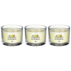 Yankee Candle Set votivnih sveč v kozarcu Iced Berry Limonade 3 x 37 g