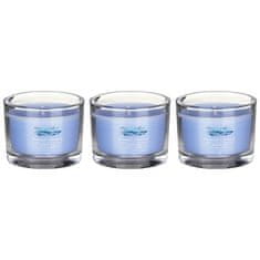 Yankee Candle Komplet votivnih sveč v steklu Ocean Air 3 x 37 g