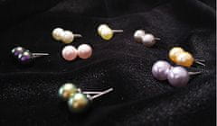 Levien Fini uhani Pearl Lavender