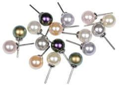 Levien Moderni biserni uhani Pearl Light Grey