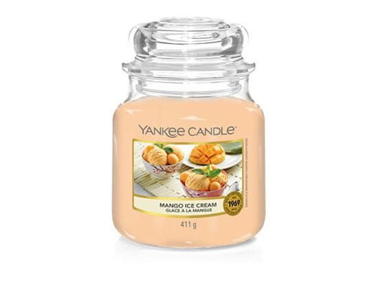 Yankee Candle Aromatična sveča Classic medium Mango Ice Cream 411 g