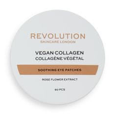 Revolution Skincare Rose Gold veganski Collagen (Soothing Eye Patches) 60 kos