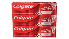 Colgate Belilna zobna pasta Max White Luminous 3 x 75 ml