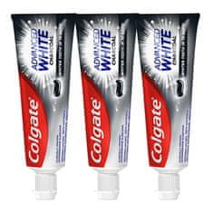 Colgate Advanced White Charcoal belilna zobna pasta 3 x 75 ml