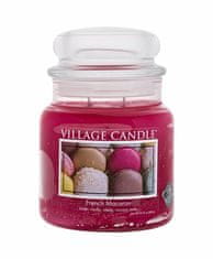 Village Candle Dišeča sveča v stekleni francoski makaruni 389 g