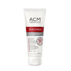 ACM Matirni gel za zaščito pred soncem SPF 50 + Sébionex (Mattifying Sunscreen Gel) 40 ml