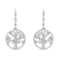 Brilio Silver Priljubljeni srebrni uhani Tree of Life EA311W