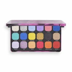 Makeup Revolution Good Vibes Hype Forever Flawless paleta senčil za veke 19,8 g