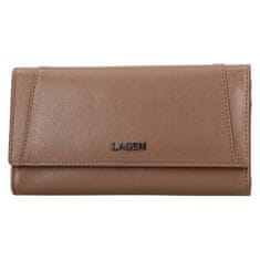 Lagen Ženska usnjena denarnica BLC/5064/621 TAUPE