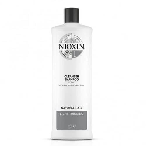 Nioxin Čiščenje šampon za fino naravnih las tanjšanje nekoliko System 1 (Shampoo Clean ser System 1 )