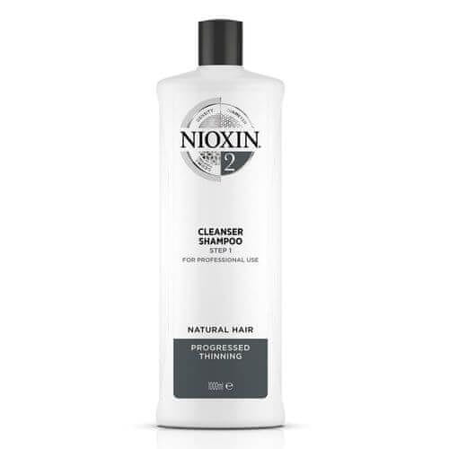 Nioxin Čiščenje šampon za fino naravnih las tanjšanje precej System 2 (Shampoo Clean ser System 2 )