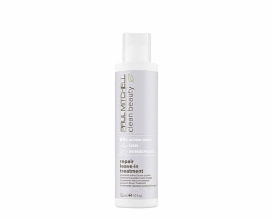 Paul Mitchell Obnovitvena krema za poškodovane in lomljive lase Clean Beauty ( Repair Leave-in Treatment) 150 ml