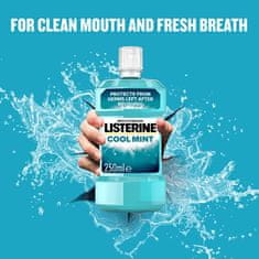 Listerine Coolmint ustna voda proti zobnim oblogam (Neto kolièina 500 ml)