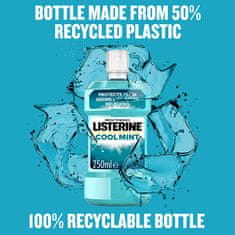 Listerine Coolmint ustna voda proti zobnim oblogam (Neto kolièina 500 ml)