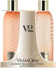 Vivian Gray Neroli & Amber kozmetični komplet za nego telesa (Shower Gel & Body Lotion)