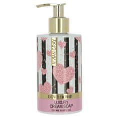 Vivian Gray Kremno tekoče milo Love Bomb (Luxury Cream Soap) 250 ml