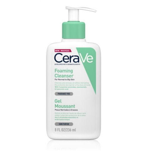 CeraVe (Foaming Cleanser) za (Foaming Cleanser) za normalno do mastno kožo