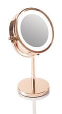 RIO Dvostransko kozmetično ogledalo (Rose Gold Mirror)