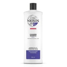 Nioxin Čistilni šampon za redčenje naravnih in debelih naravnih in kemično obdelanih las System 6 (Shampoo (Neto kolièina 300 ml)