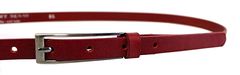 Penny Belts Ženski usnjen pas 15-1-93 rdeč (Dolžina pasu 95 cm)