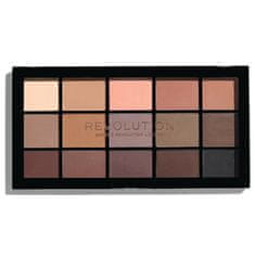 Makeup Revolution Ponovno naložena (Palette Basic Mattes) senčil (Palette Basic Mattes) 15 x 1,1 g (Odtenek Basic Mattes)